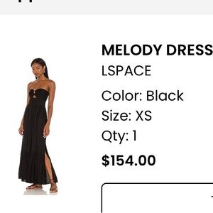 Melody dress by L-Space - size XS